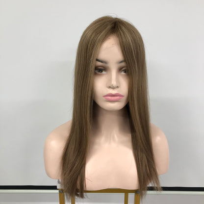 RAW HAIR WITH MONO TOP FOR CANCER PATIENTS MEDICAL WIG