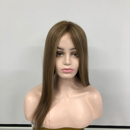 RAW HAIR WITH MONO TOP FOR CANCER PATIENTS MEDICAL WIG