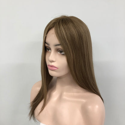 RAW HAIR WITH MONO TOP FOR CANCER PATIENTS MEDICAL WIG