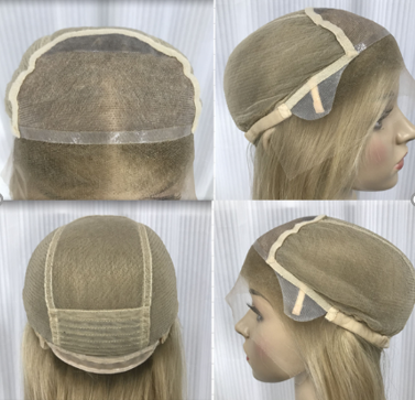 Mono Top Full Handmade HD Lace Front Straight Human Hair Wigs For Women