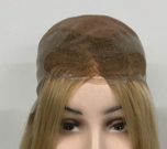 Mono Top Full Handmade Soft Lace Front 22'' Straight Human Hair Wigs For Women
