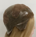 Mono Top Full Handmade Soft Lace Front 22'' Straight Human Hair Wigs For Women