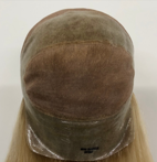 Mono Top Full Handmade Soft Lace Front 22'' Straight Human Hair Wigs For Women