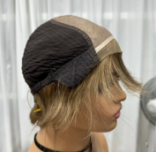 Mono Top Weft Back Hard Lace Front 18‘’ Human Hair Wigs For Women