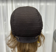 Mono Top Weft Back Hard Lace Front 18‘’ Human Hair Wigs For Women