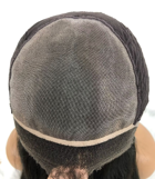 Mono Top Weft Back Soft Lace Front 22‘’ Long Straight Human Hair Wigs For Women