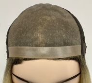 Mono Top Weft Back Straight Human Hair Wigs For Women