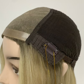 Mono Top Weft Back Straight Human Hair Wigs For Women