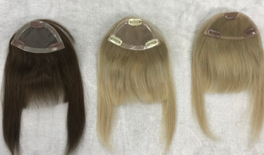 Human Hair Bang Topper