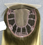 Lace Front Monofilament Base Topper|Weftback