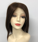 Bob Full Lace Silk Crown Short Wigs For Women|Human Hair