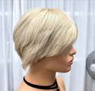 Lace Front Machine Made Wigs For Women|Human Hair