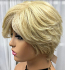 Full Handmade Monofilament Top Wigs For Women|Human Hair
