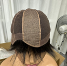 Full Handmade Silk Middle Wigs For Women|Human Hair