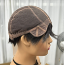Full Handmade Silk Middle Wigs For Women|Human Hair