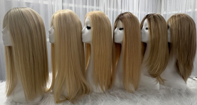 Hard Lace Front Weftback Monofilament Top Wigs