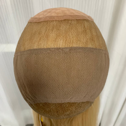 Mono Top Full Handmade Hard Lace Front Straight Human Hair Wigs For Women