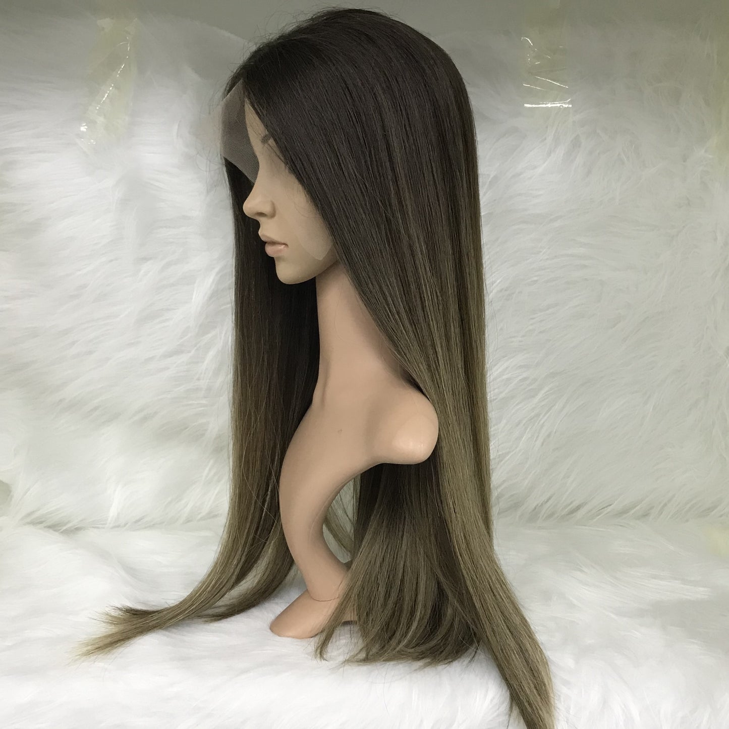 REAL HAIR FOR WHITE WOMEN SWISS LACE FRONT  WIGS