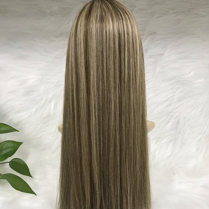 3"*5" NATURAL RAW HAIR LACE TOP JEWISH WIGS