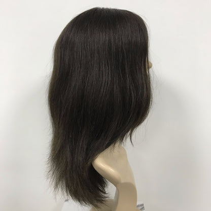 INJECTION SILK TOP JEWISH WIG HUMAN HAIR