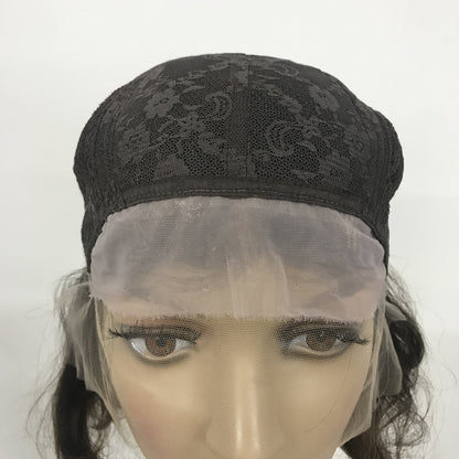 EUROPEAN SHORT HAIR HIGHT QUALITY SILK WIG