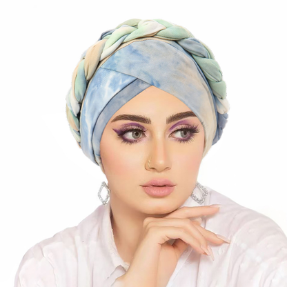 Satin Lined Bonnets for Women Inner Layered Rayon Sleeping Cap Double Layers Warm Headscarf  Turban Silky Satin Bonnet