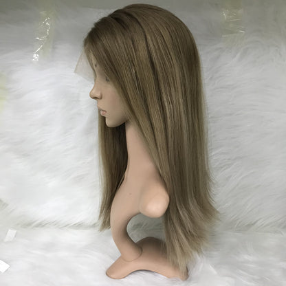 3"*5" JEWISH INVISIBLE LACE WIG HUMAN HAIR