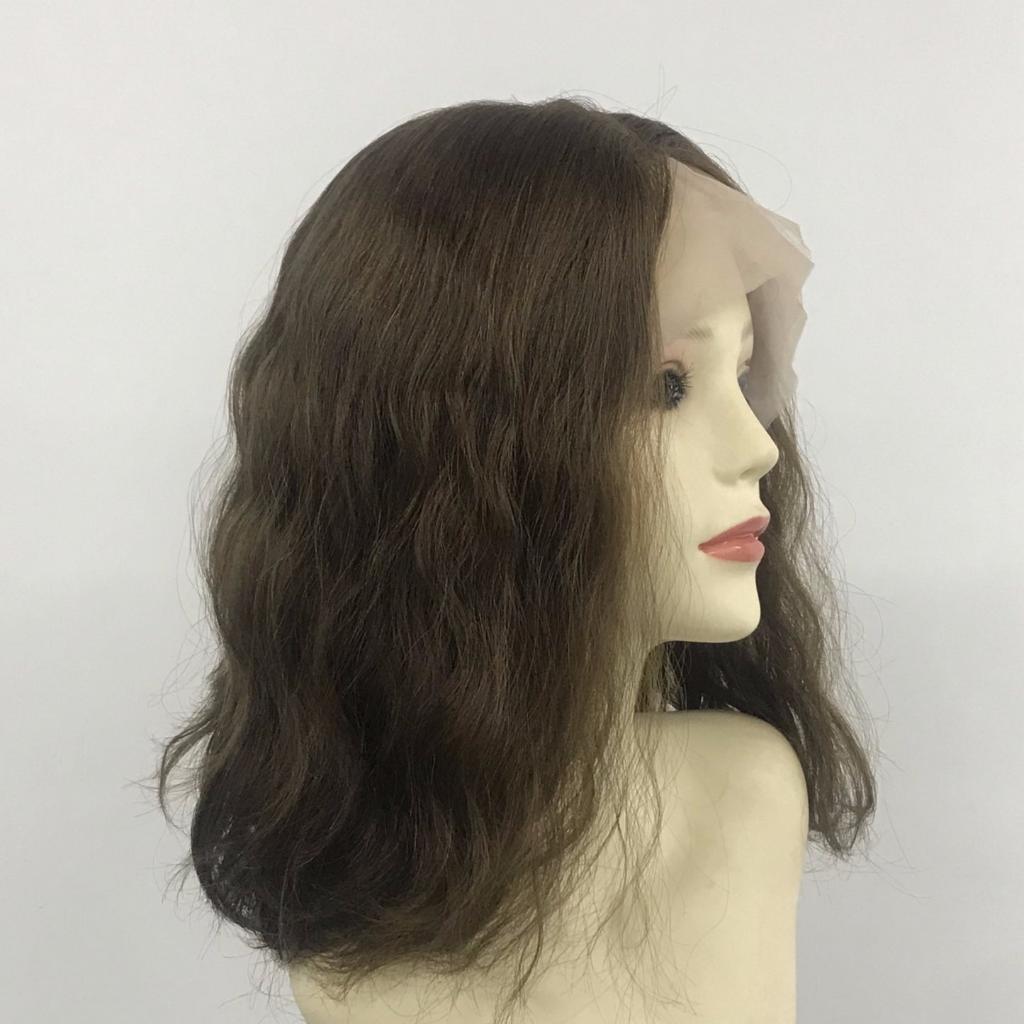 WAVE SILK TOP WITH LACE FRONT HUMAN HAIR JEWISH WIG