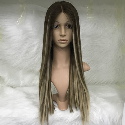 3"*5" HIGHT QUALIT  HUMAN JEWISH HAIR LACE TOP WIG