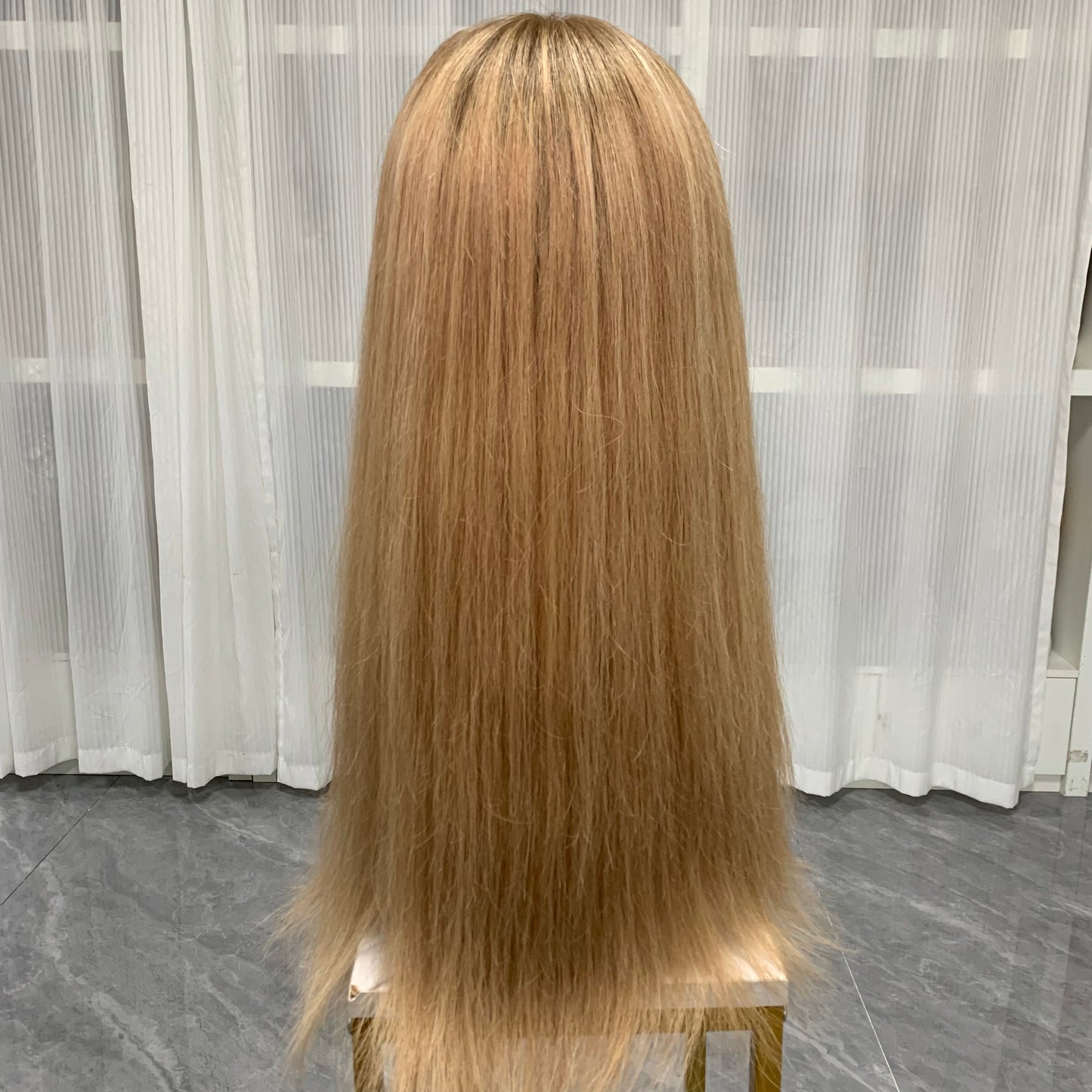 Mono Top Full Handmade HD Lace Front Straight Human Hair Wigs For Women