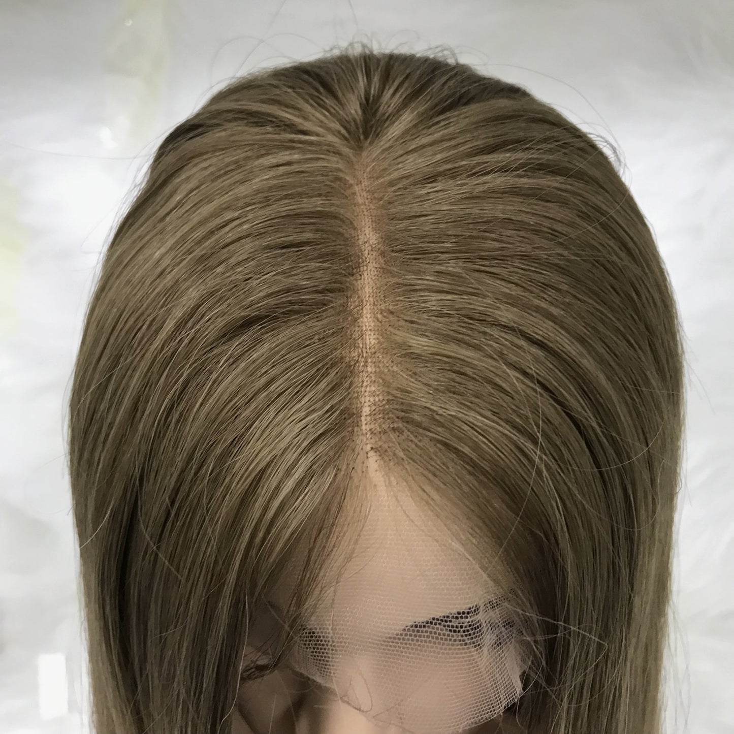 JEWISH BREATHABLE RAW HAIR HD LACE TOP WIG