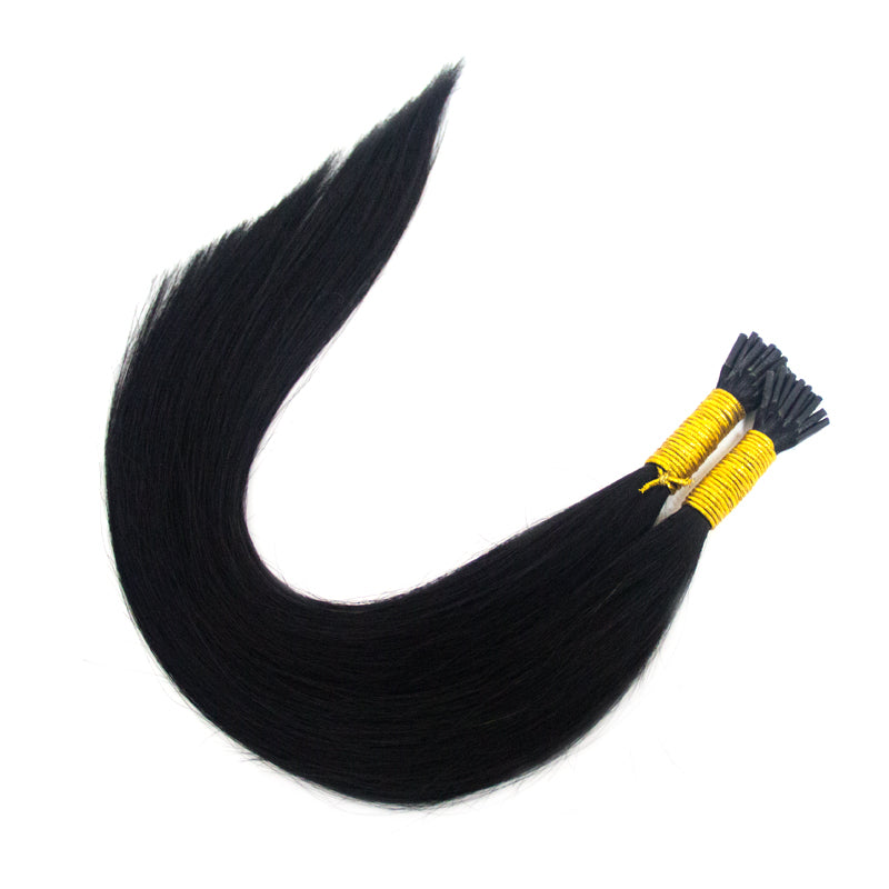 I-Tip 16 Inch Straight 100% Full Cuticle Hair Extension