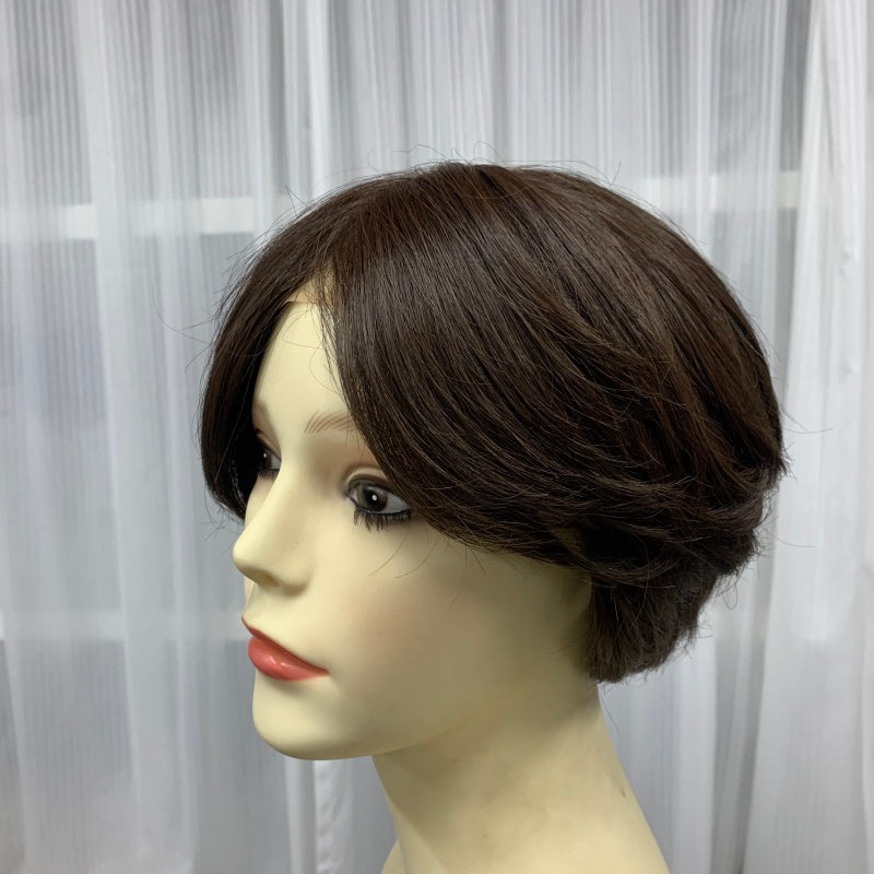 Full Handmade Monofilament Top Wigs For Women Human Hair