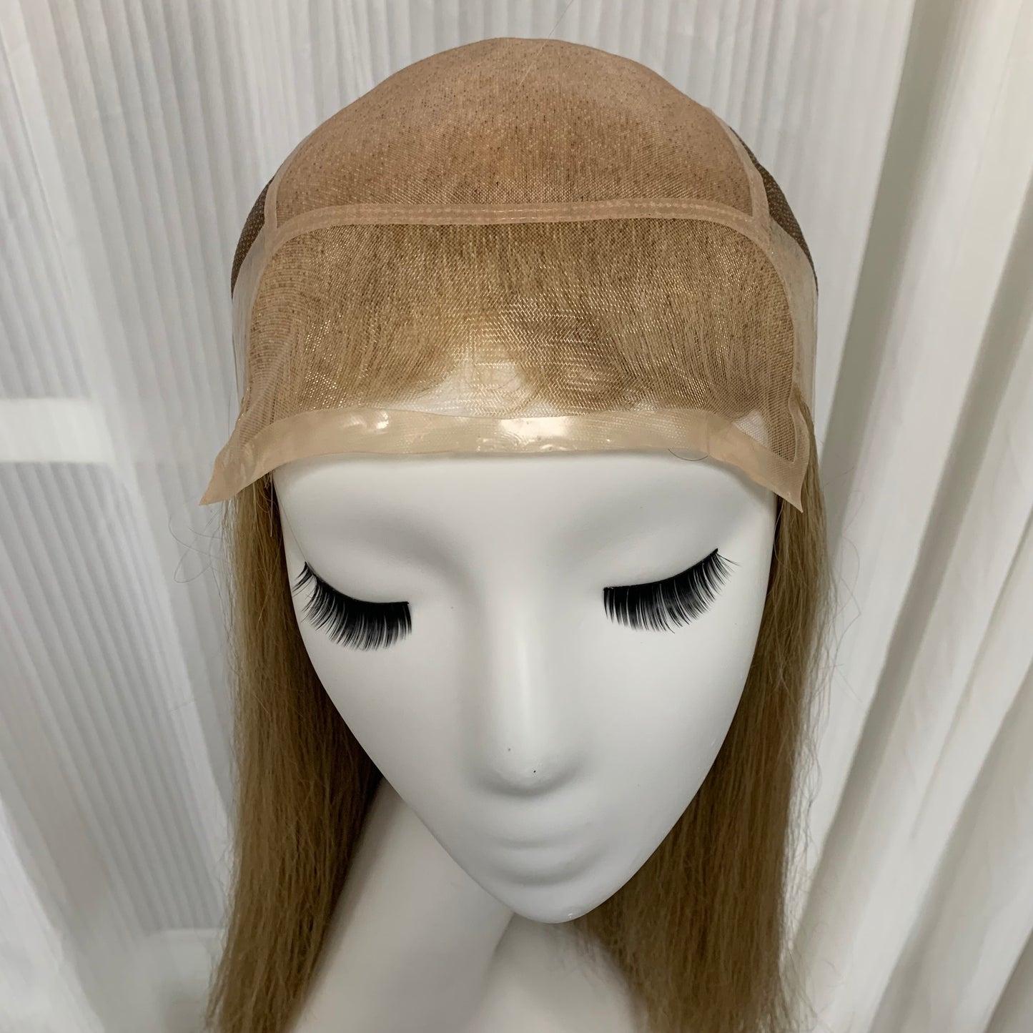 Mono Top Full Handmade Soft Lace Front Straight Human Hair Wigs For Women