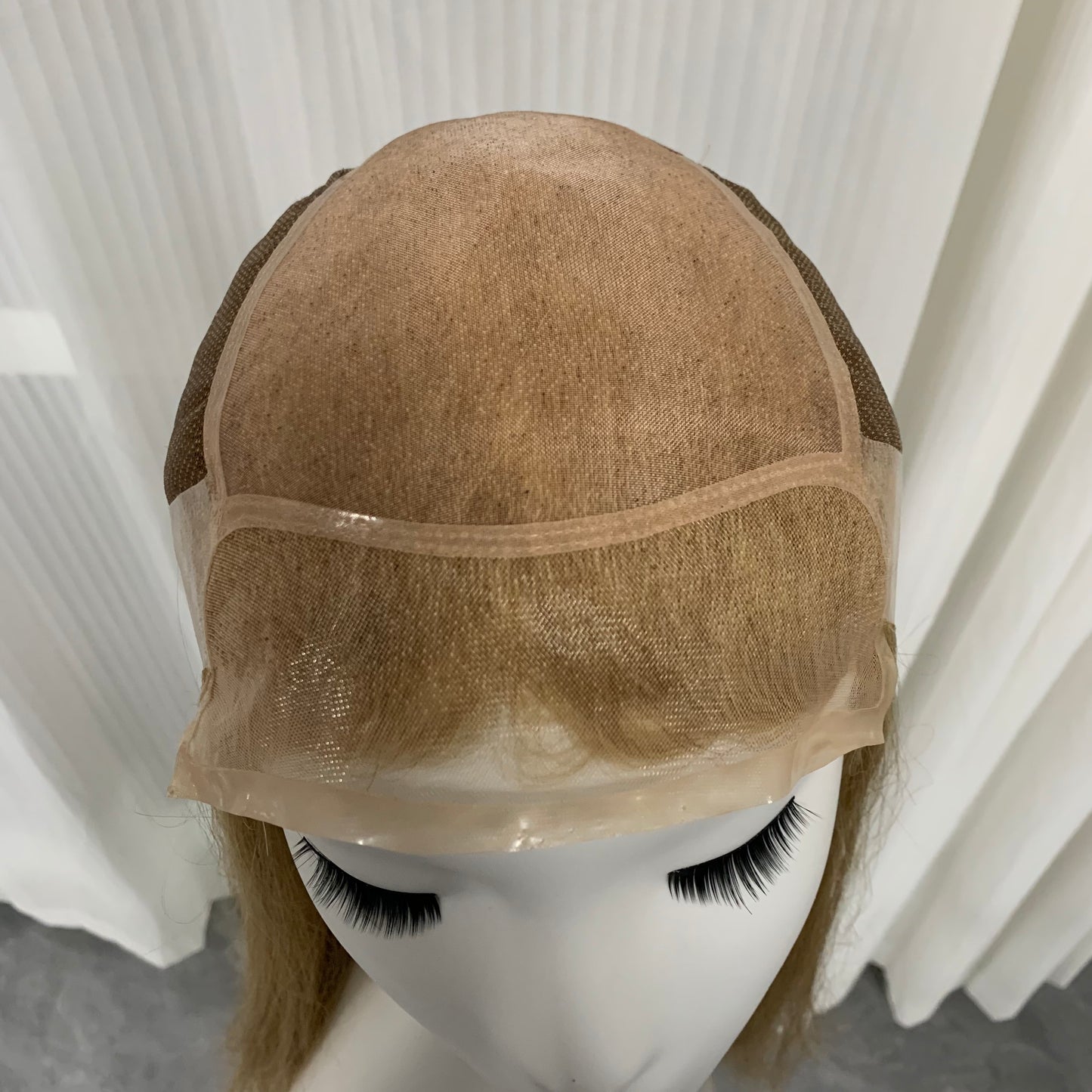 Mono Top Full Handmade Soft Lace Front Straight Human Hair Wigs For Women