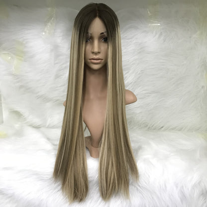 100% HUMAN HAIR HD LACE FRONT LACE TOP WIG