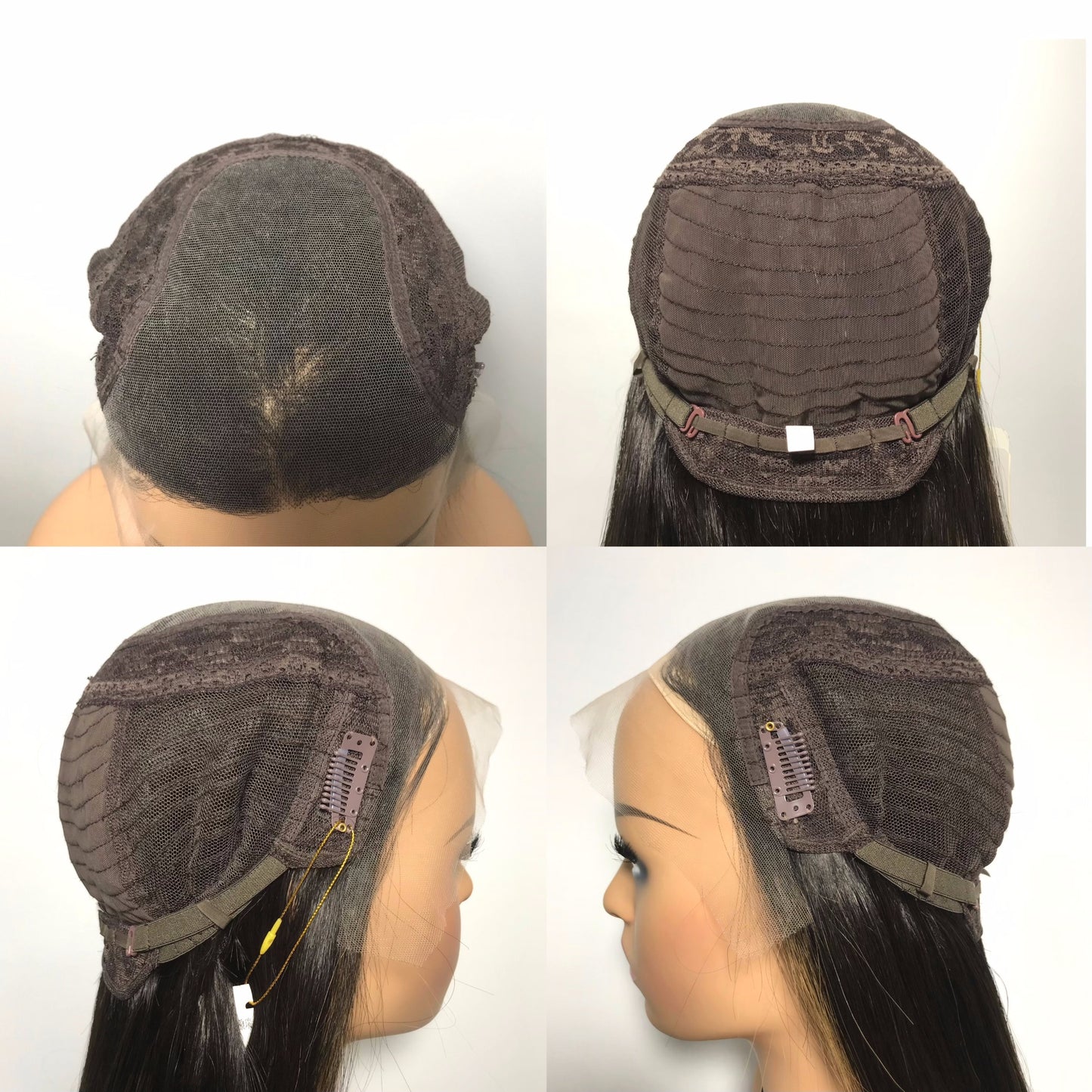 3"*5" JEWISH INVISIBLE LACE WIG HUMAN HAIR