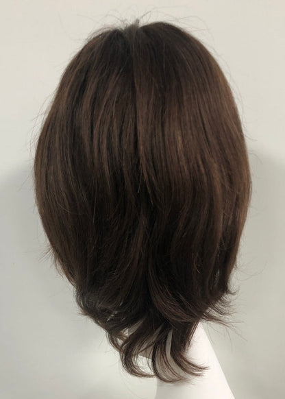 EUFMO Full Handmade 5x5" Mono Top Wig With HD Swiss Lace front And Virgin Remy Raw Hair For Women