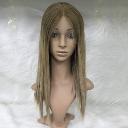 HIGHT QUALIT  HUMAN JEWISH HAIR HD LACE TOP WIG