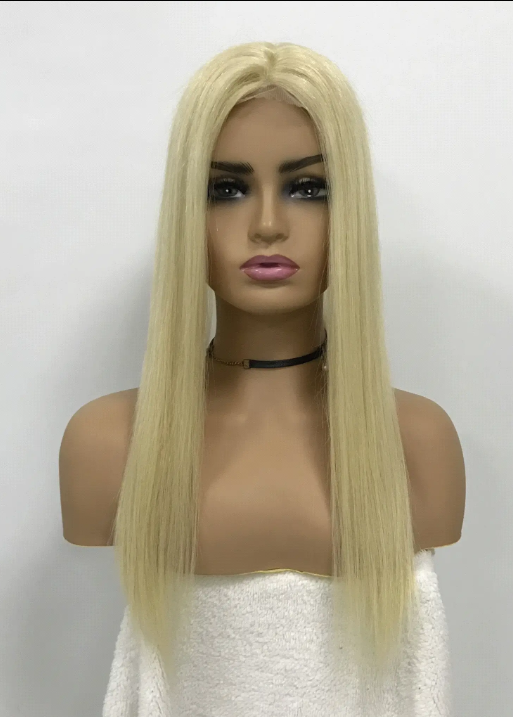 RAW HAIR LACE FRONT SILK  BASE TOP+WEFT BACK TOPPER