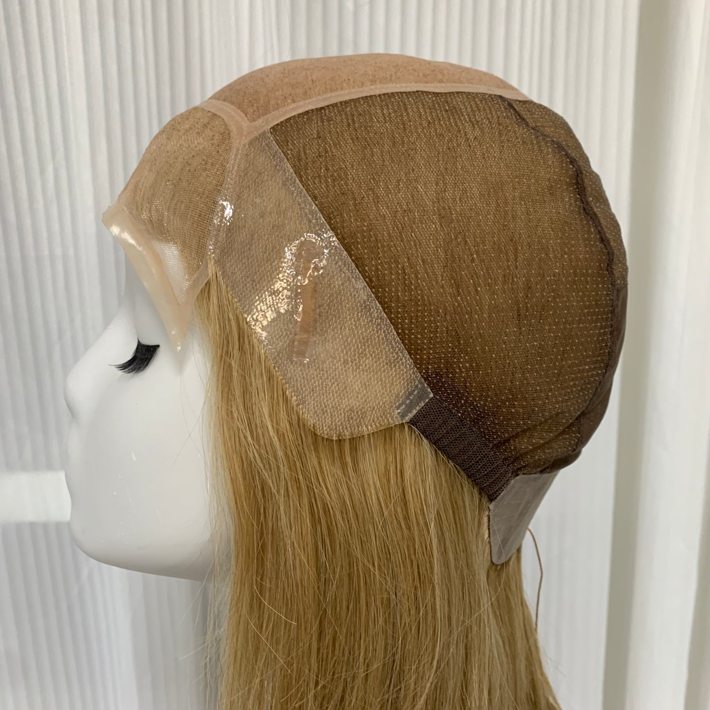 Mono Top Full Handmade Soft Lace Front Straight Human Hair Wigs For Women