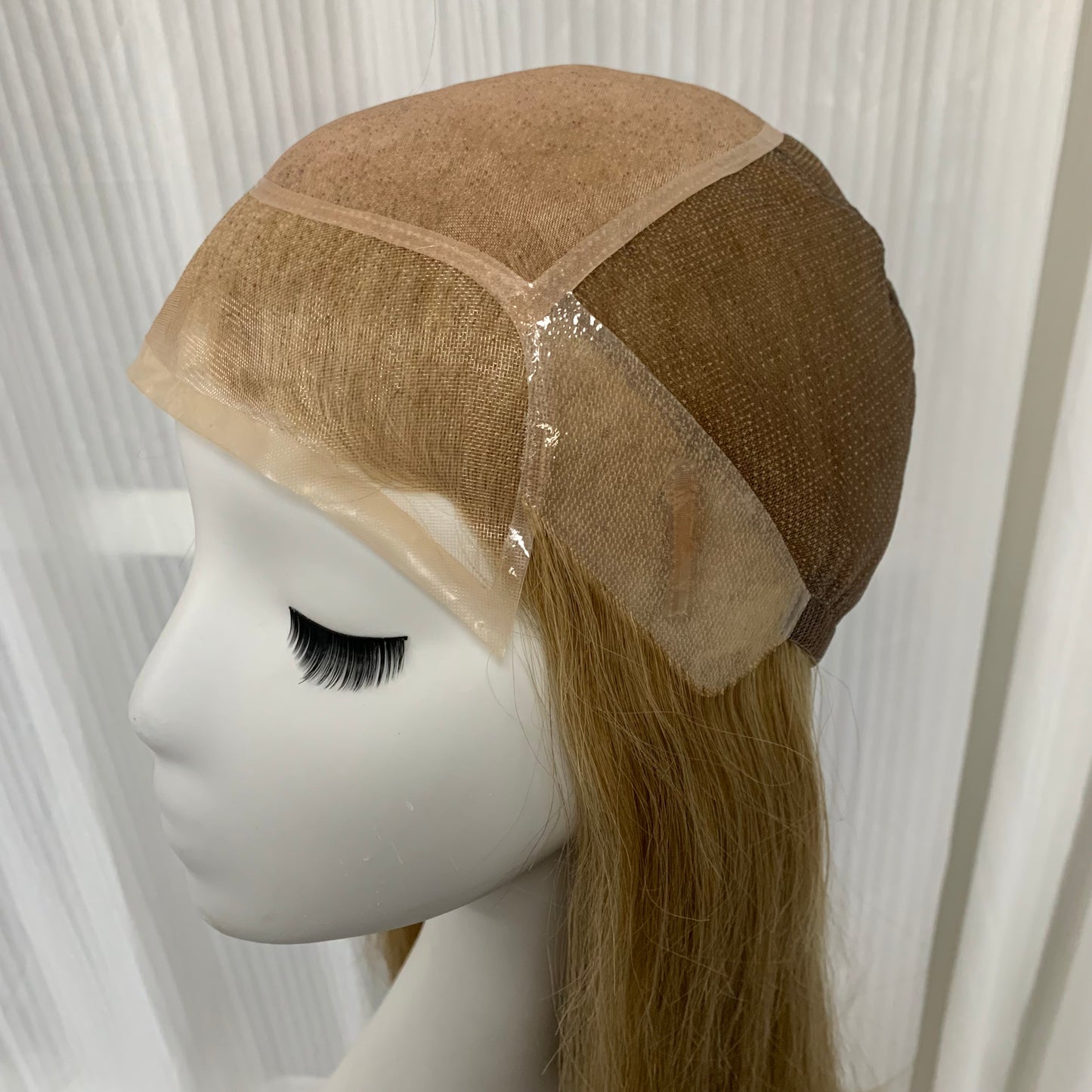 Mono Top Full Handmade Soft Lace Front Straight Human Hair Wigs For Women