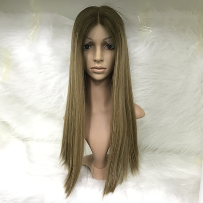 3"*5"HUMAN NATURAL HAIRLINE JEWISH LACE WIG