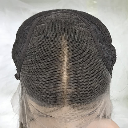 3"*5" HIGHT QUALIT  HUMAN JEWISH HAIR LACE TOP WIG