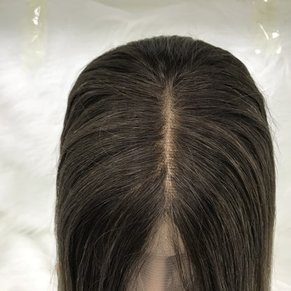 NATURAL LOOKING REALISTIC FOR HAIR LOSS SWISS WIG