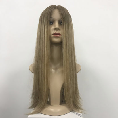 100% REAL HAIR FOR LOSS HAIR WOMEN LACE  TOP  WIG