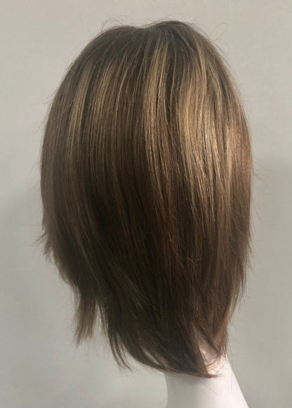 EUFMO Full Handmade 5x5" Mono Top Wig With HD Swiss Lace front And Virgin Remy Raw Hair For Women