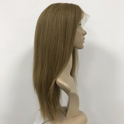 HIGHT QUALIT  HUMAN JEWISH HAIR LACE FRONT WIG