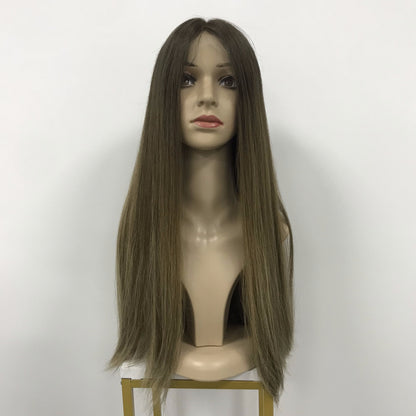 REAL HAIR FOR WHITE WOMEN SWISS LACE FRONT  WIGS