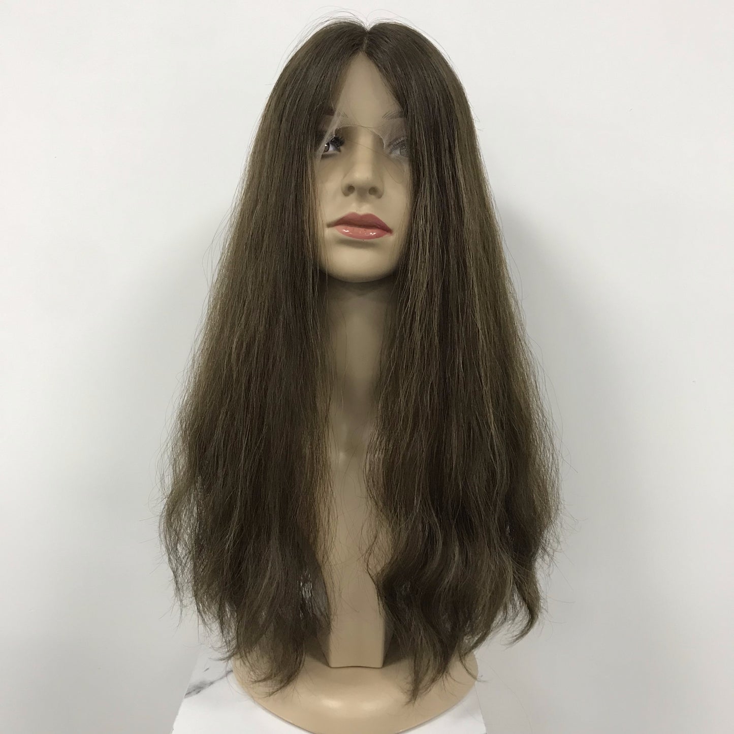 SWISS LACE REAL HAIR FOR WITHE WOMEN JEWISH WIG